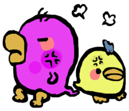 Piyo & Nyoro sticker #123984