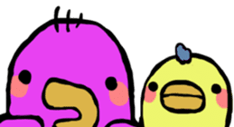 Piyo & Nyoro sticker #123988