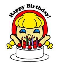 Little girl. sticker #124100