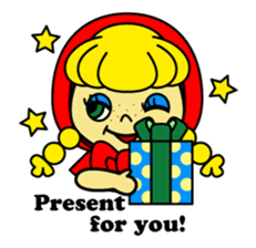 Little girl. sticker #124105