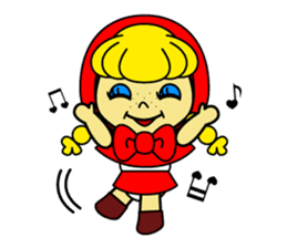 Little girl. sticker #124120