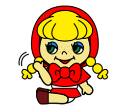 Little girl. sticker #124121