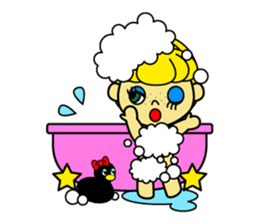 Little girl. sticker #124122