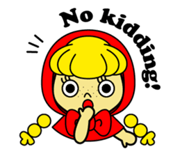 Little girl. sticker #124123