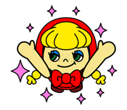 Little girl. sticker #124126