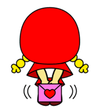 Little girl. sticker #124127