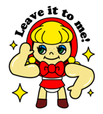 Little girl. sticker #124137