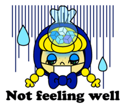 Little girl. sticker #124138