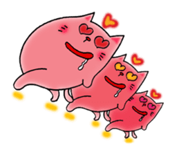 Orange Cat sticker #124551