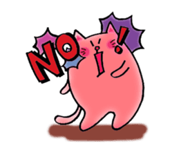 Orange Cat sticker #124564