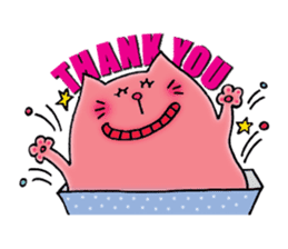 Orange Cat sticker #124575