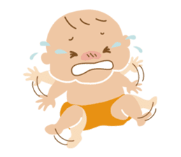 Funny Baby sticker #124604
