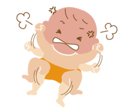 Funny Baby sticker #124609