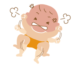 Funny Baby sticker #124609