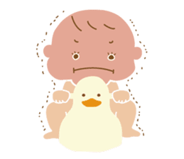Funny Baby sticker #124611