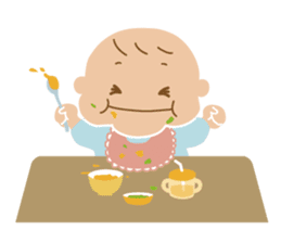 Funny Baby sticker #124613