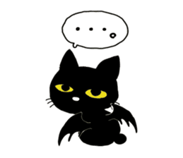 Gill The Black Cat sticker #124700