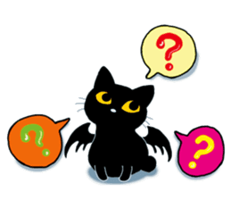 Gill The Black Cat sticker #124702