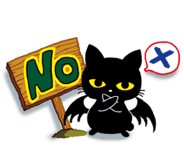 Gill The Black Cat sticker #124704