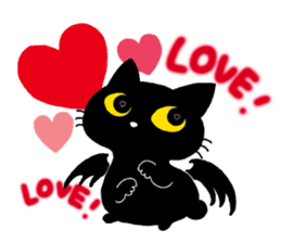 Gill The Black Cat sticker #124705