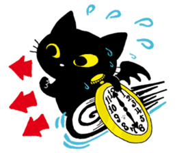 Gill The Black Cat sticker #124707