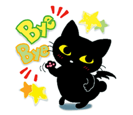 Gill The Black Cat sticker #124710