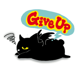Gill The Black Cat sticker #124716
