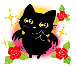 Gill The Black Cat sticker #124719