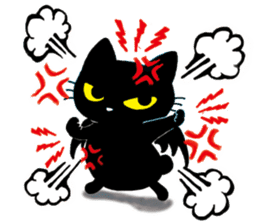 Gill The Black Cat sticker #124720