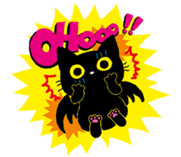 Gill The Black Cat sticker #124721