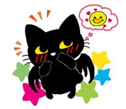 Gill The Black Cat sticker #124722