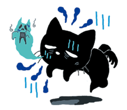 Gill The Black Cat sticker #124724