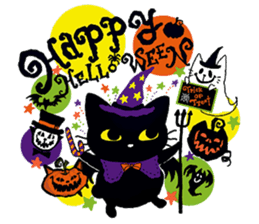 Gill The Black Cat sticker #124733