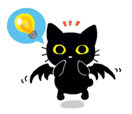 Gill The Black Cat sticker #124734