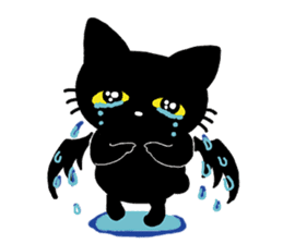Gill The Black Cat sticker #124735