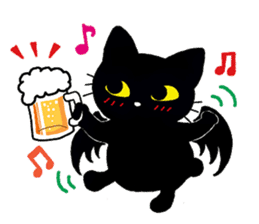 Gill The Black Cat sticker #124736