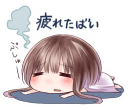 Kumamoto Hougen Stamp sticker #124822