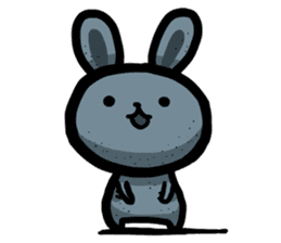 Rabbit and Bear -Bad Status- sticker #124915