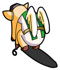 The fawn TENGU of Miyajima sticker #124945