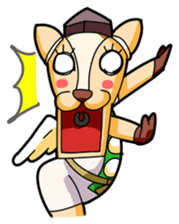 The fawn TENGU of Miyajima sticker #124950