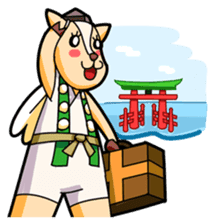 The fawn TENGU of Miyajima sticker #124955