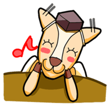 The fawn TENGU of Miyajima sticker #124959