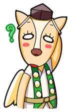 The fawn TENGU of Miyajima sticker #124966