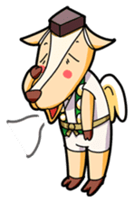 The fawn TENGU of Miyajima sticker #124973