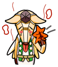 The fawn TENGU of Miyajima sticker #124976