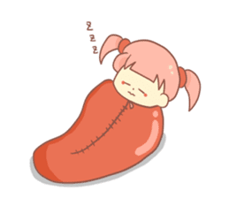 Mentai girl -fourth daughter- sticker #125106