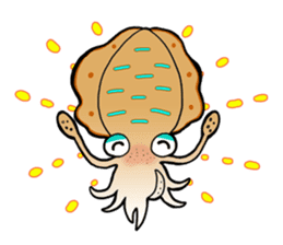 Bigfin reef squid sticker #125140
