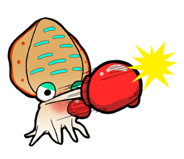 Bigfin reef squid sticker #125157