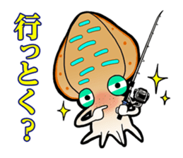 Bigfin reef squid sticker #125162