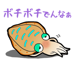 Bigfin reef squid sticker #125163